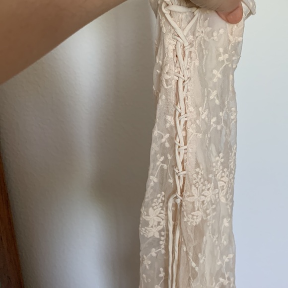Spell sample Le gauze lace tiered skirt Small - Picture 4 of 11